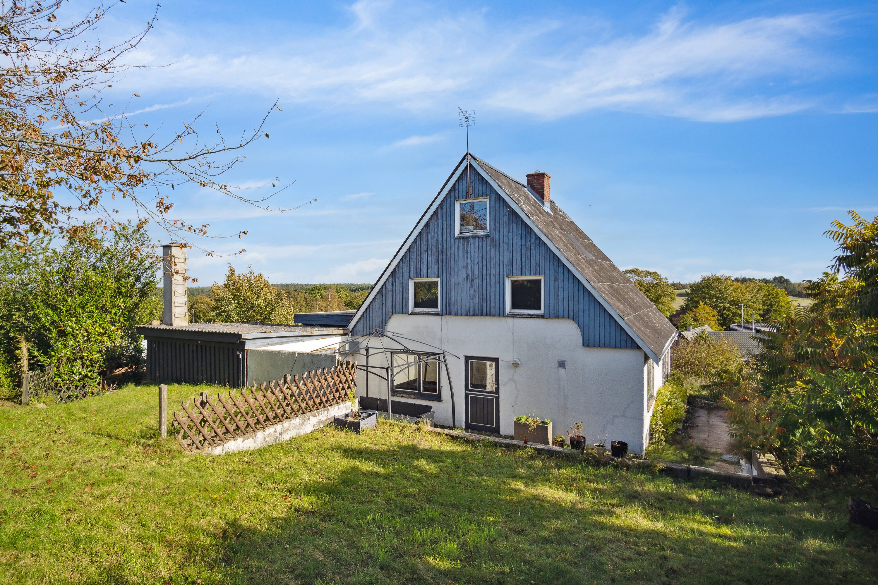 Villa på Nybyggervej 7 8410 Rønde.