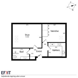 Elmegade 2A, 1 th, Hammerum, 7400 Herning