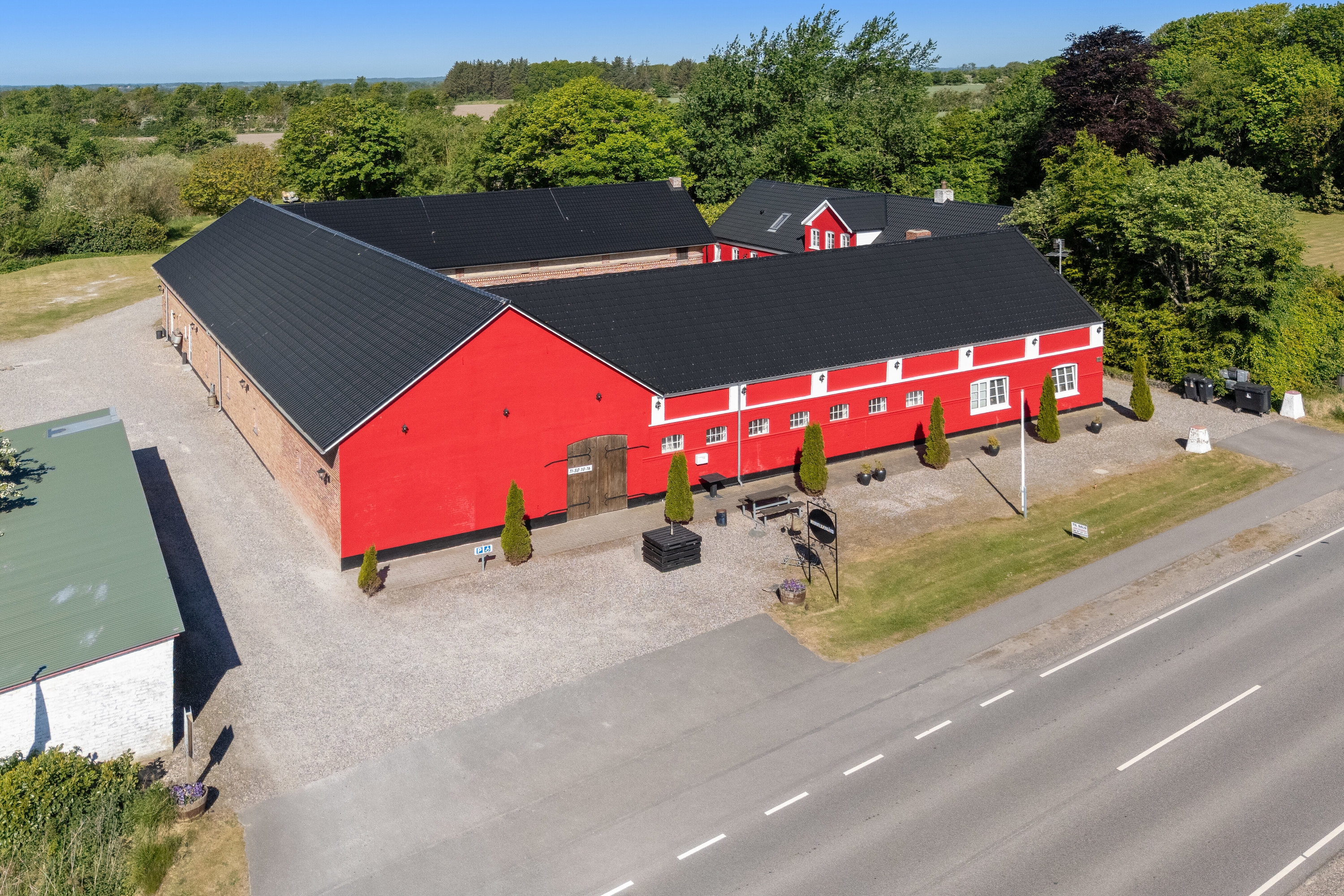 Landejendom på Kystvejen 202 9560 Hadsund.