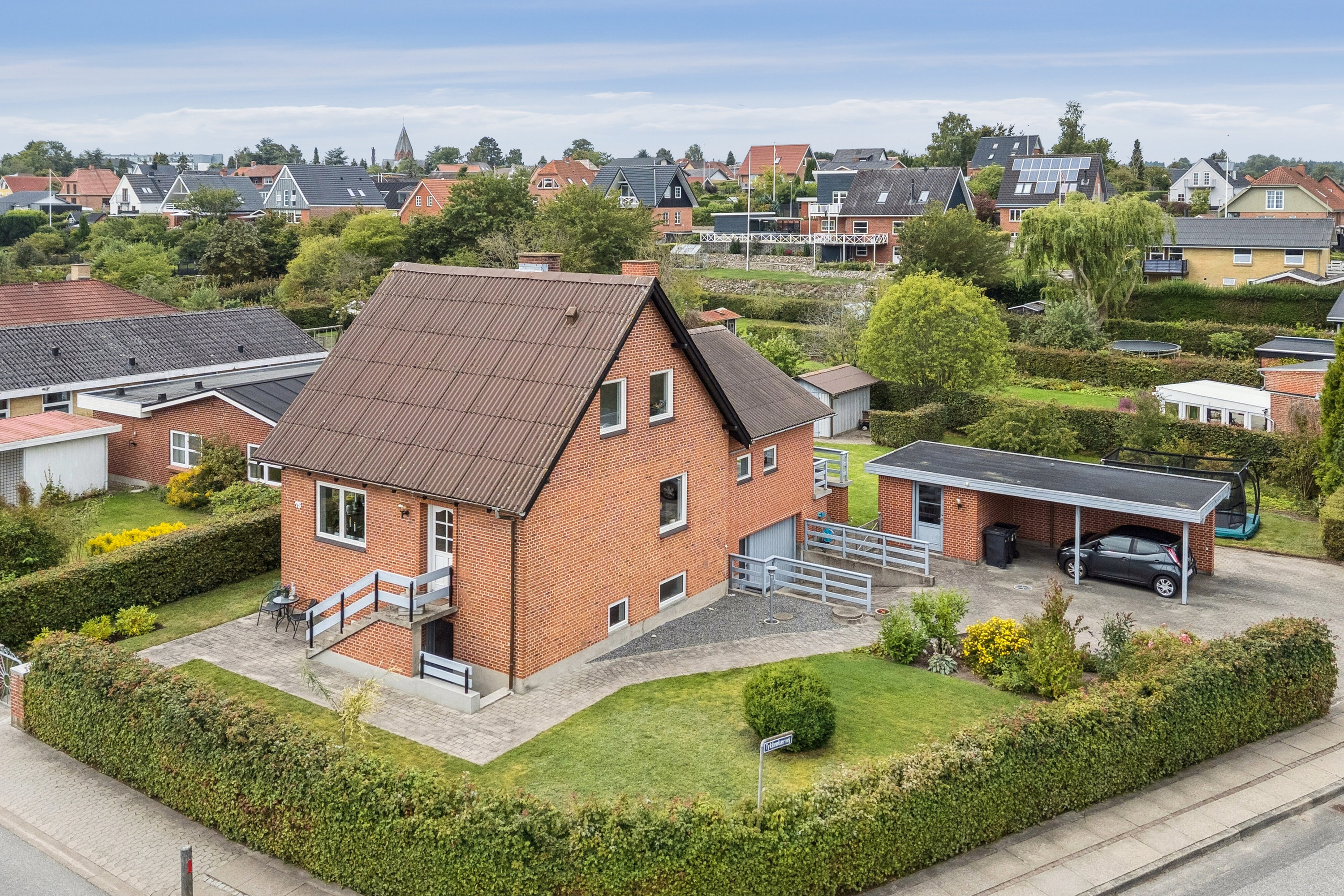 Villa på Jernbanegade 75 9560 Hadsund.