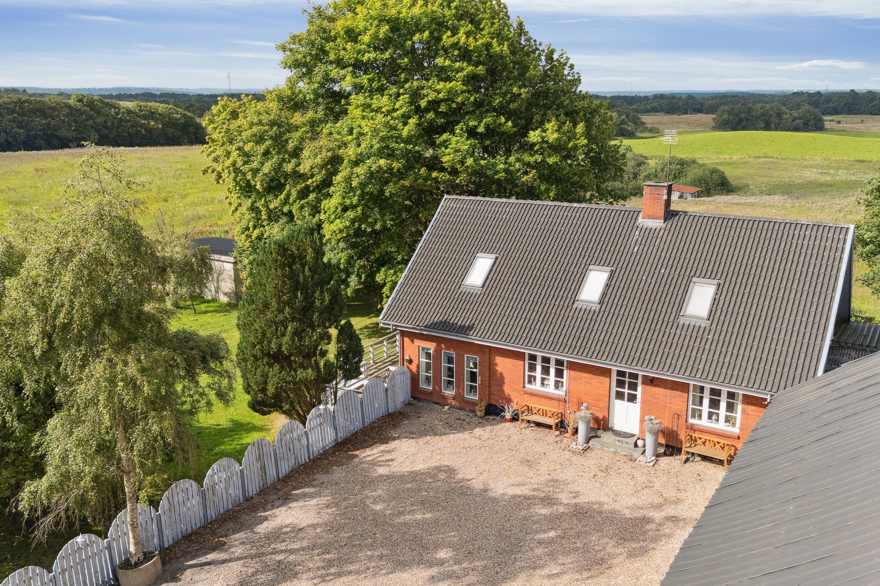 Landejendom på Sortenborgvej 27 8600 Silkeborg.