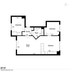 Nørregade 1B, st. tv, 8660 Skanderborg