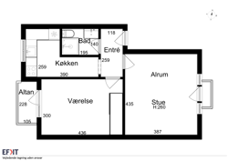 Tolderlundsvej 80, 1 tv, 5000 Odense C