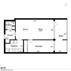 Højtoftegade 8, 2 mf, 8940 Randers SV
