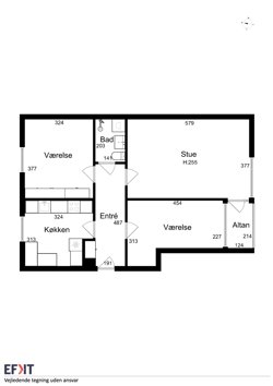 Asser Rigs Vej 31C, 2 tv, Kristrup, 8960 Randers SØ