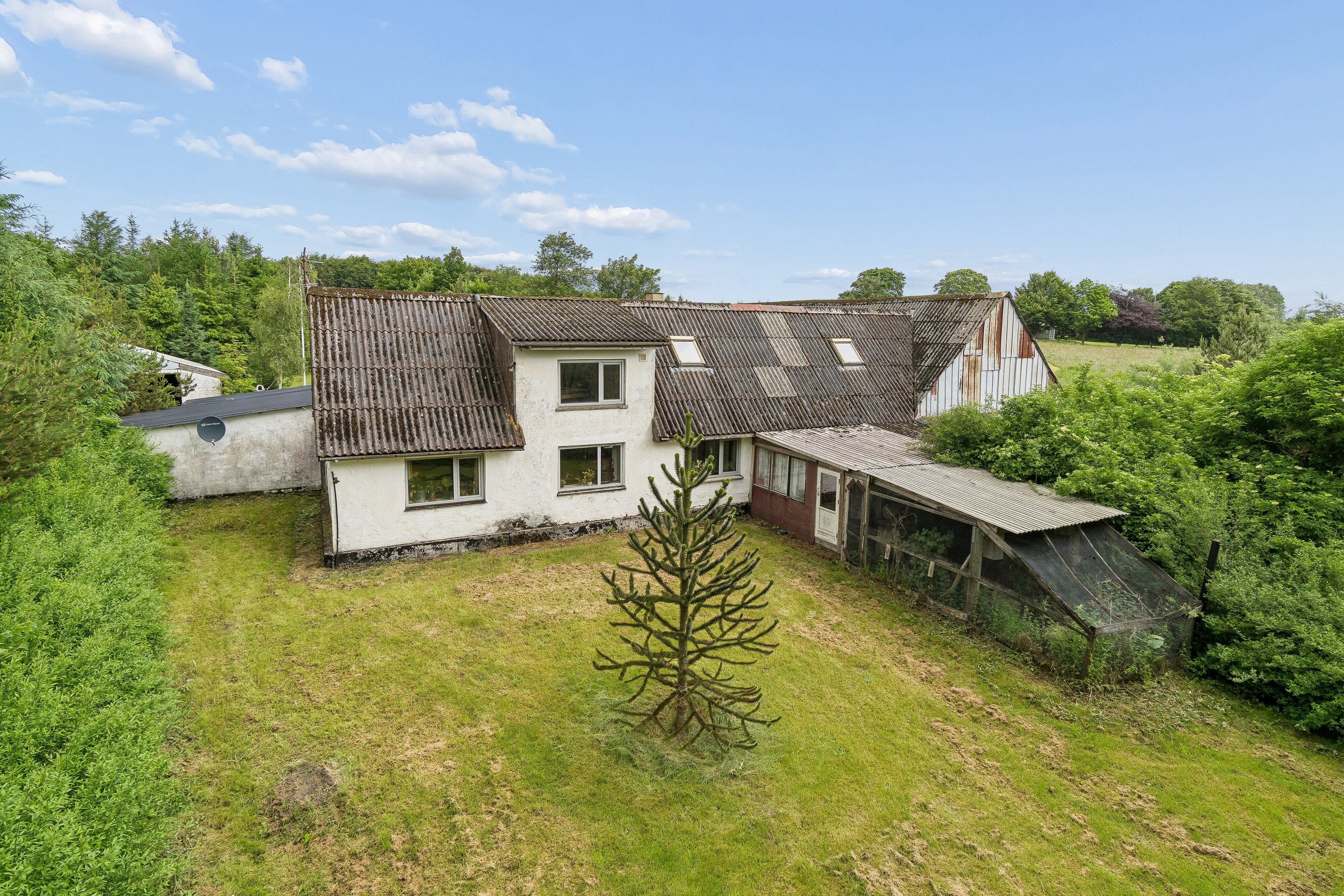 Landejendom på Fragtrupvej 9 9640 Farsø.