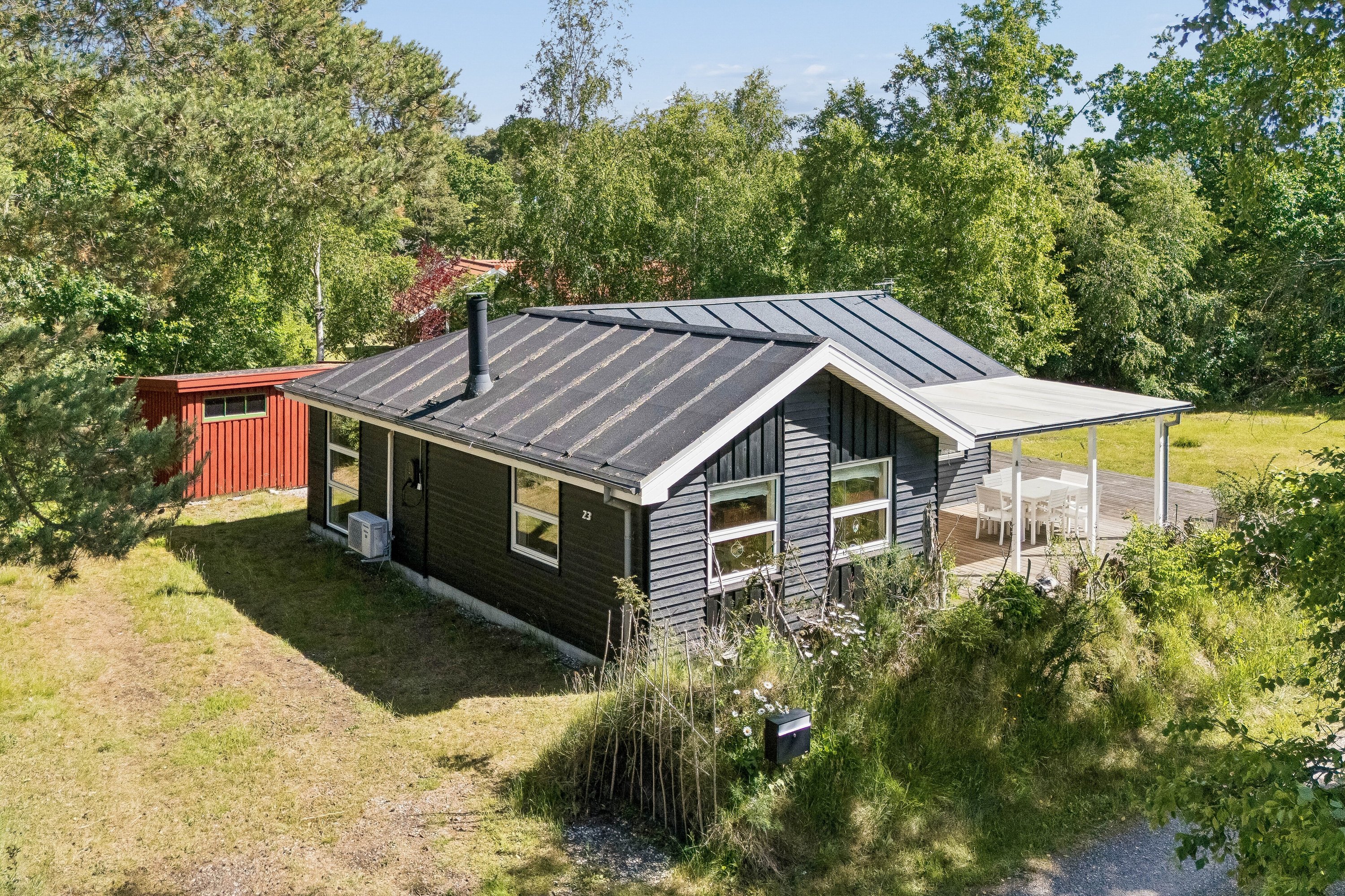 Fritidshus på Fruerlund Plantage 23 9560 Hadsund.