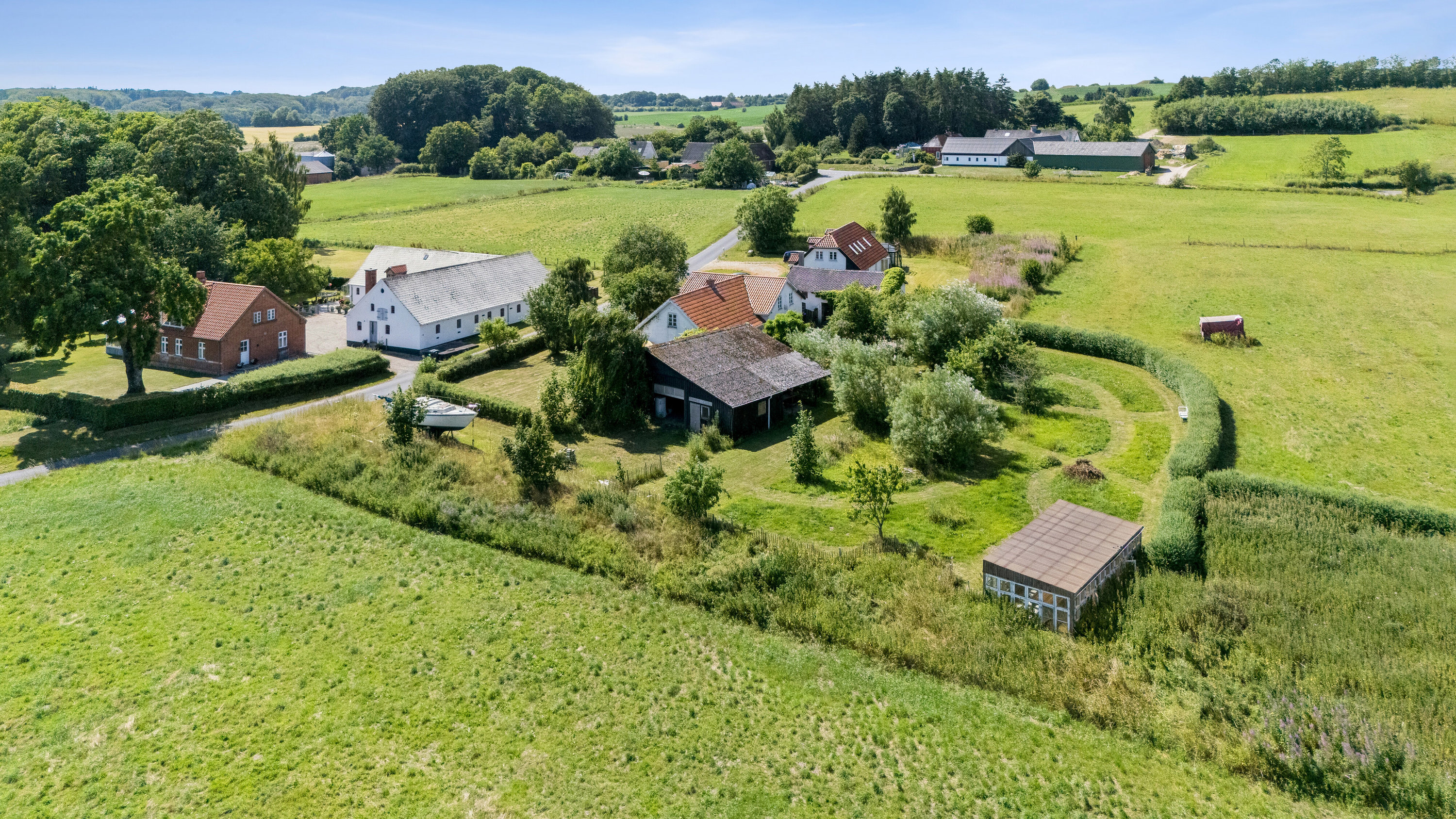 Landejendom på Urupvej 5 8752 Østbirk.