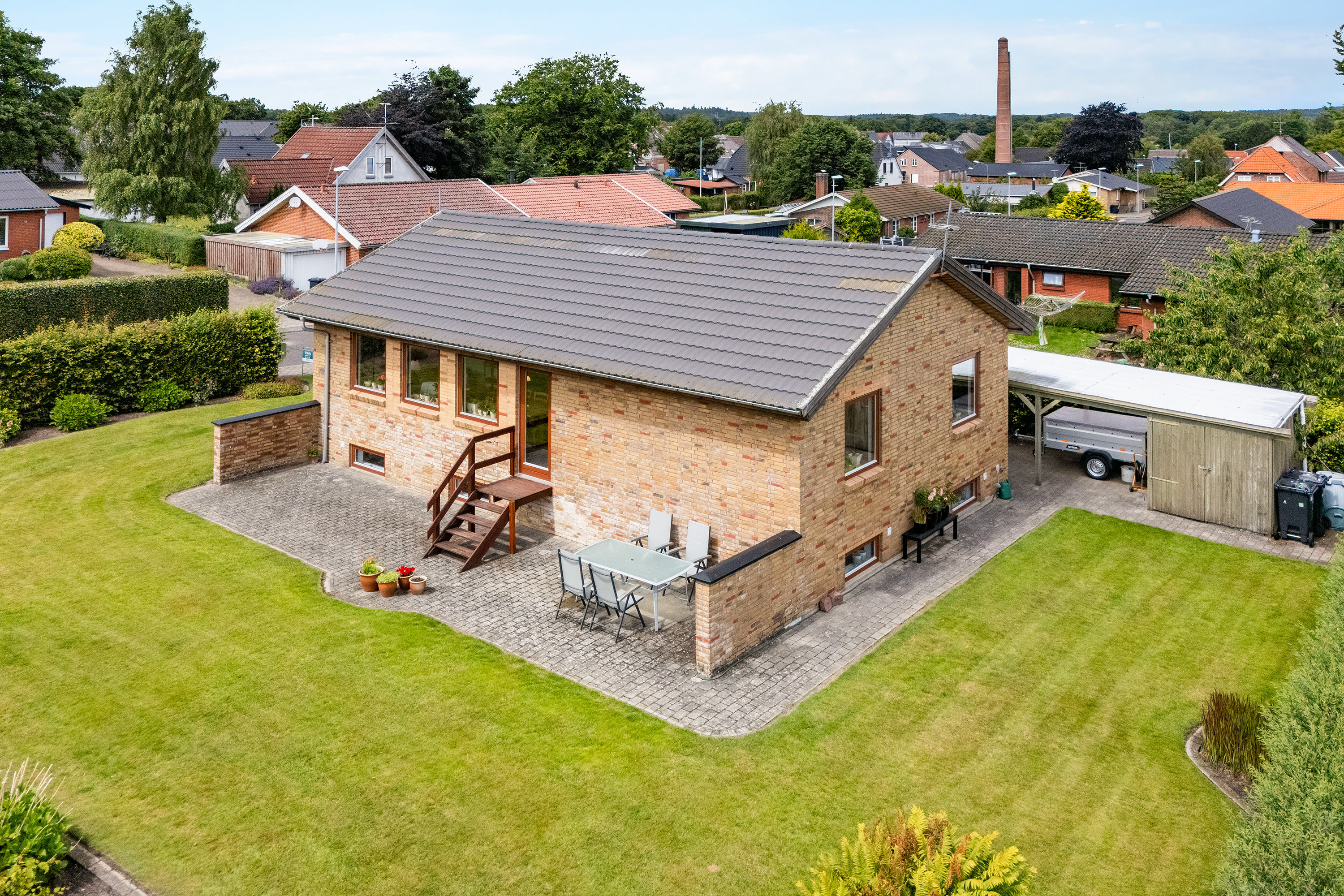 Villa på Kastanie Alle 21 6933 Kibæk.
